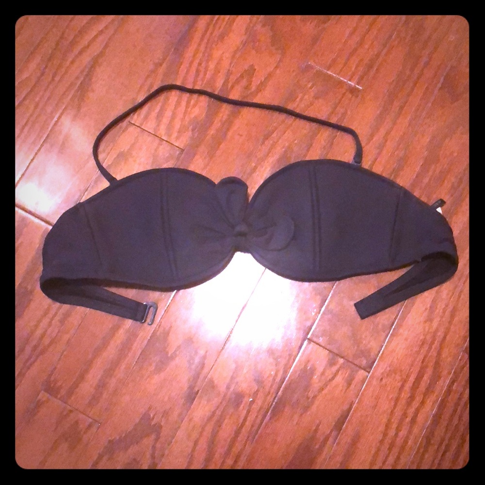 U-front bandeau bikini top J. Crew
